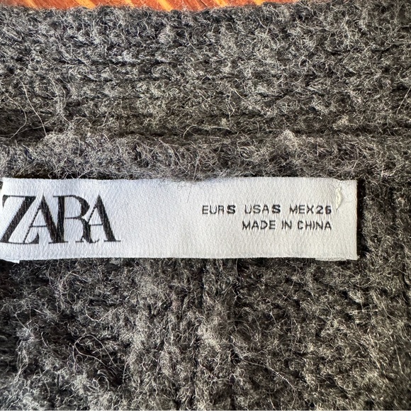 Zara Multicolor Knit Cardigan - Picture 4 of 5